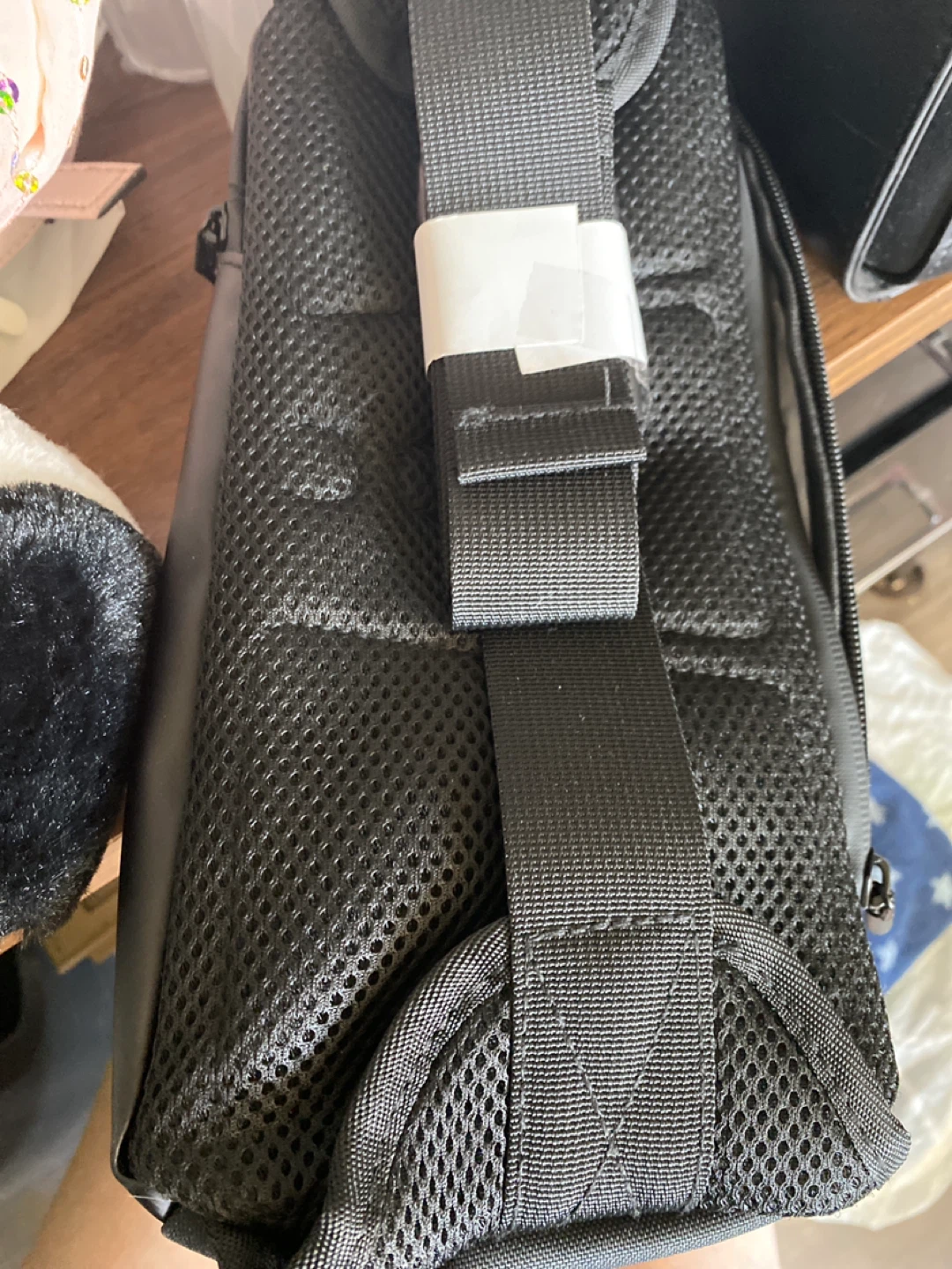 MiiR Black Sling Bag with teddy bear - photo 4