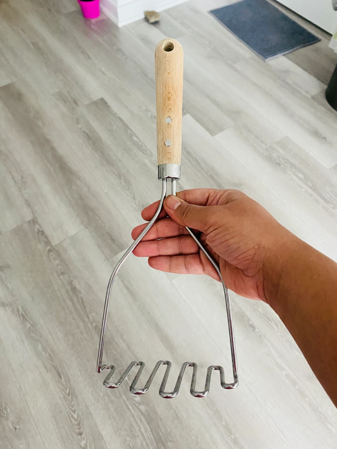 IKEA Wooden Handle Potato Masher