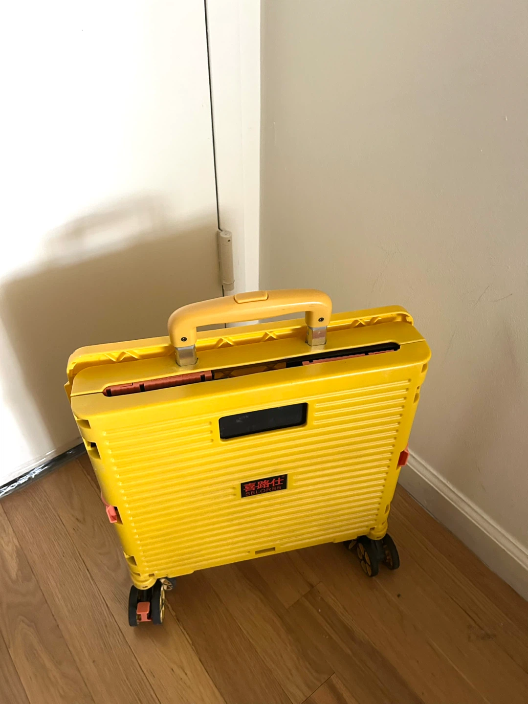 FELICON Foldable Utility Cart - Yellow - photo 3