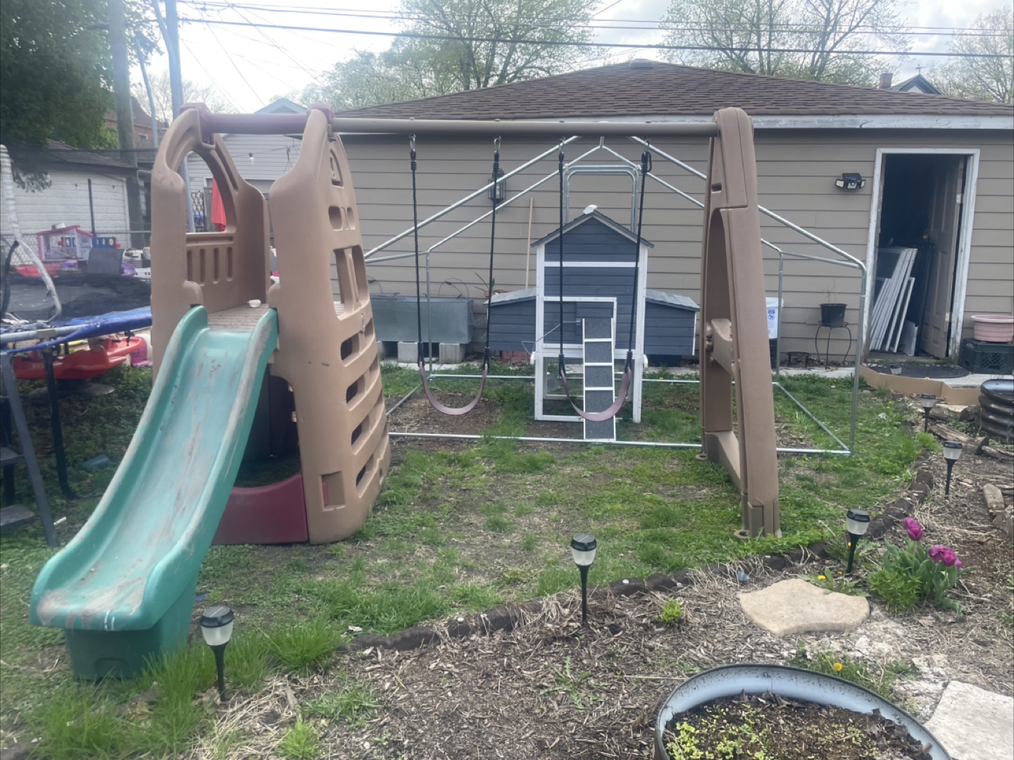 Step2 Adventure Lodge Playhouse with Swings