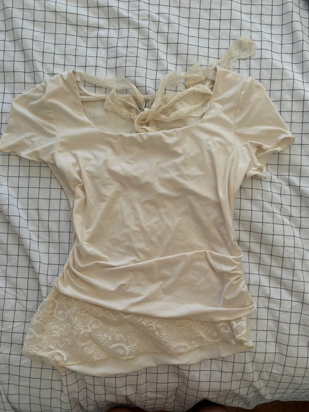 Cream coloured top - photo 2