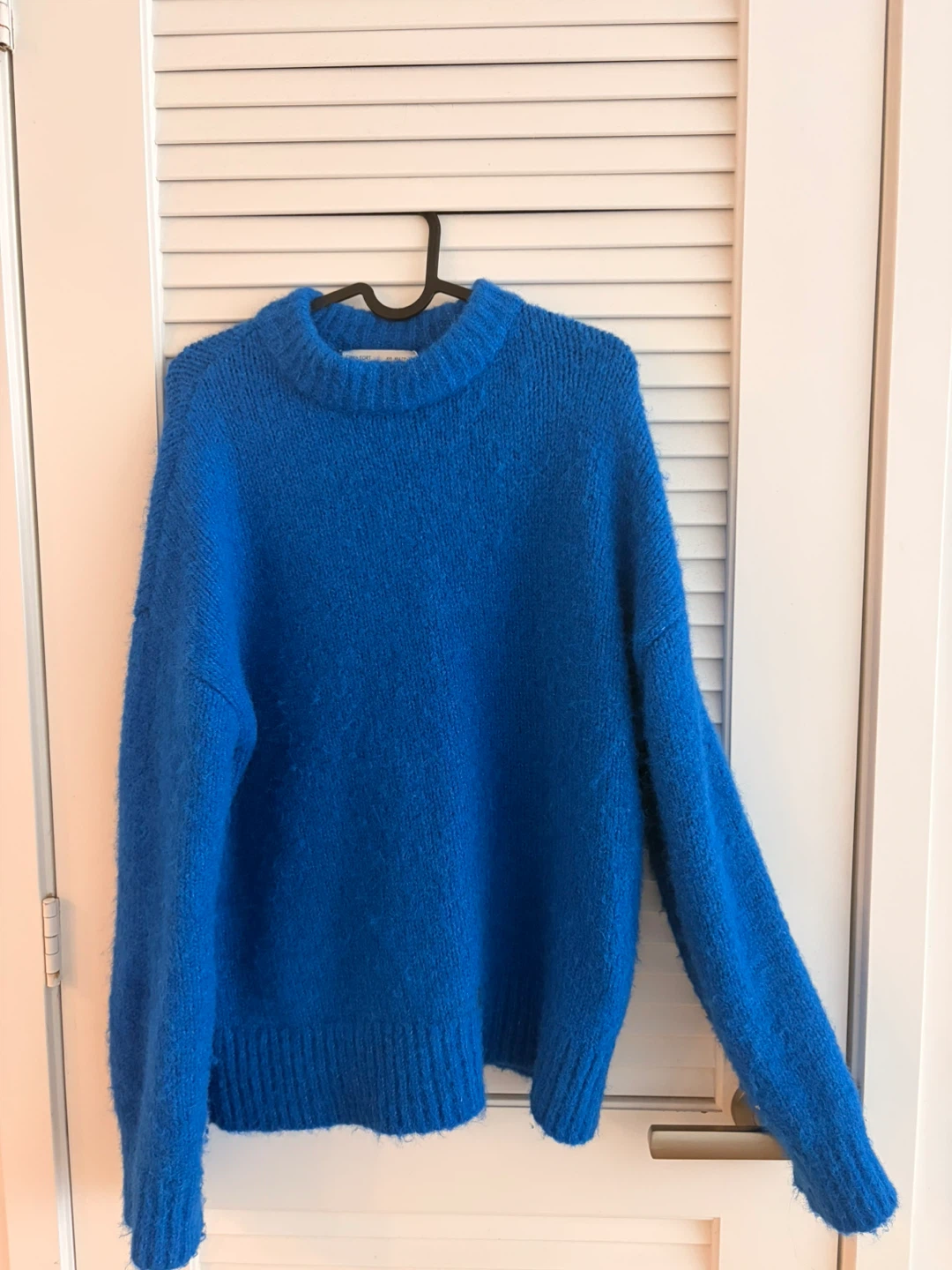 Blue Crew Neck Sweater - photo 2