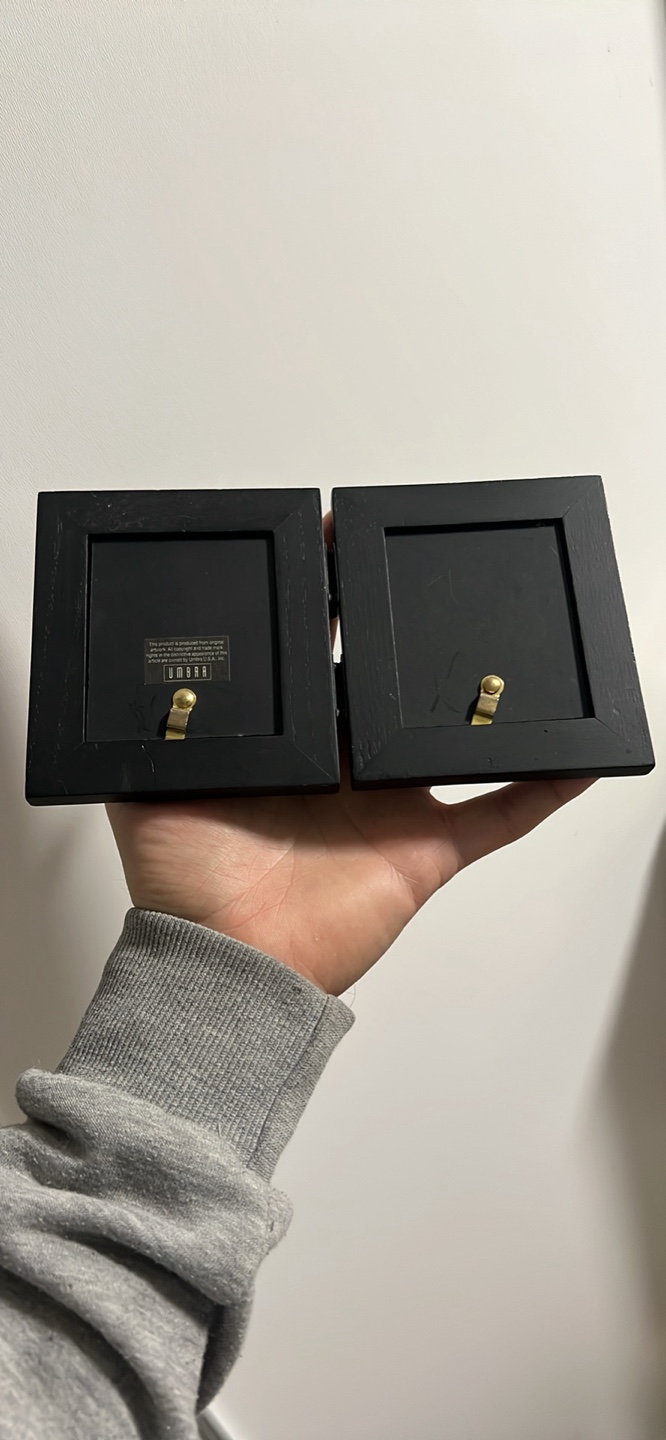 Umbra Black Double Picture Frame - photo 2
