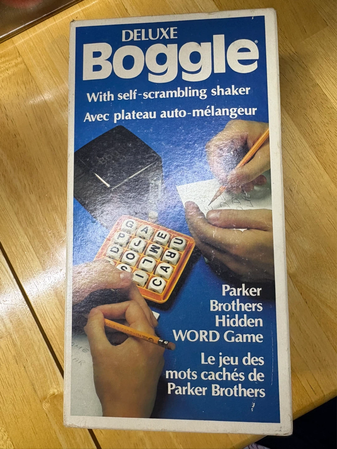 Deluxe Boggle Word Game Parker Brothers