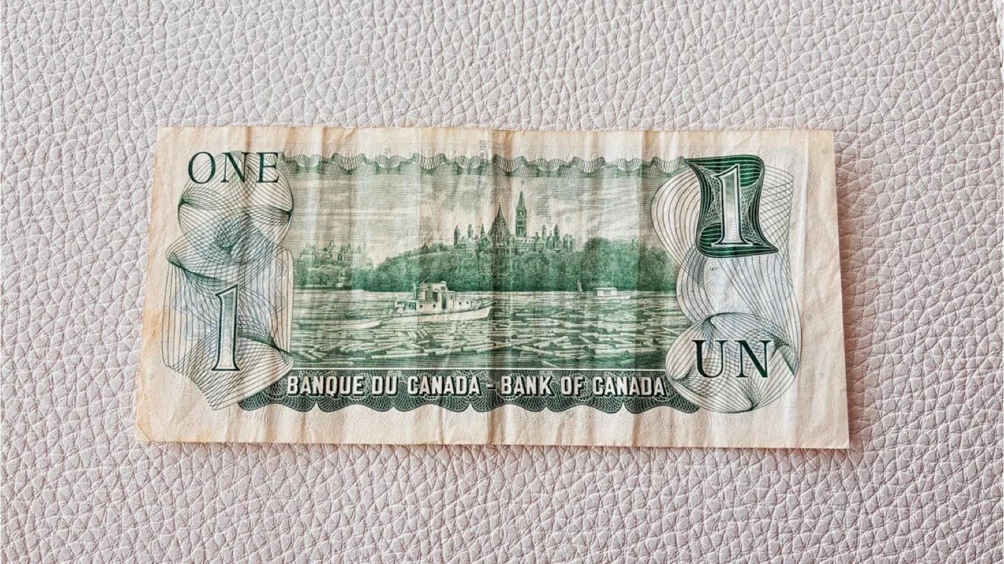 Bank of Canada One Dollar Bill-1973 - photo 2