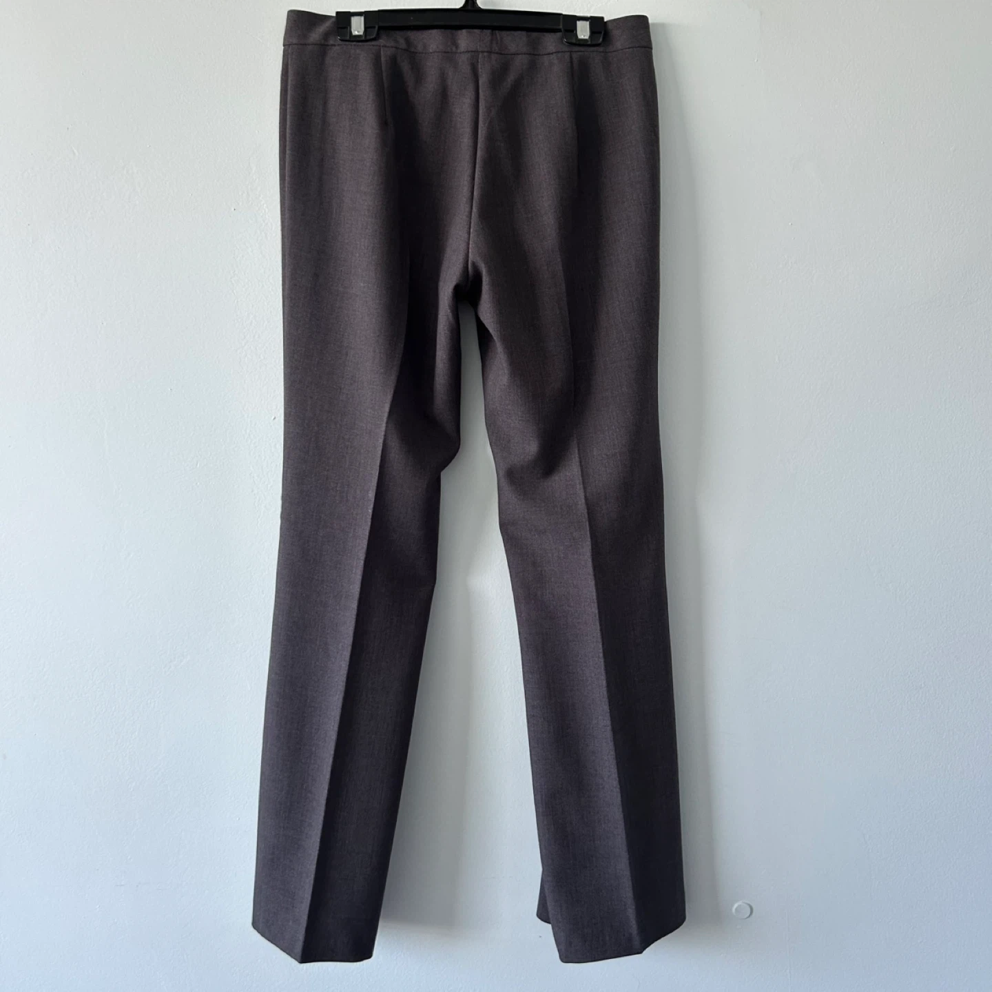 Jones New York Charcoal Grey mid rise straight leg trousers 2P - photo 3
