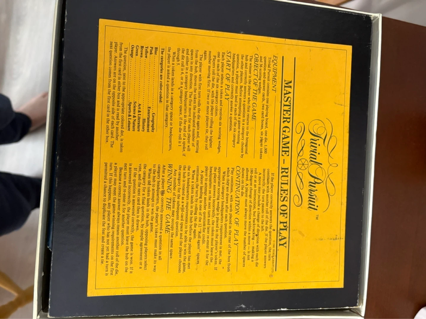 Trivial Pursuit Master Game - Genus Edition Board Game - photo 4
