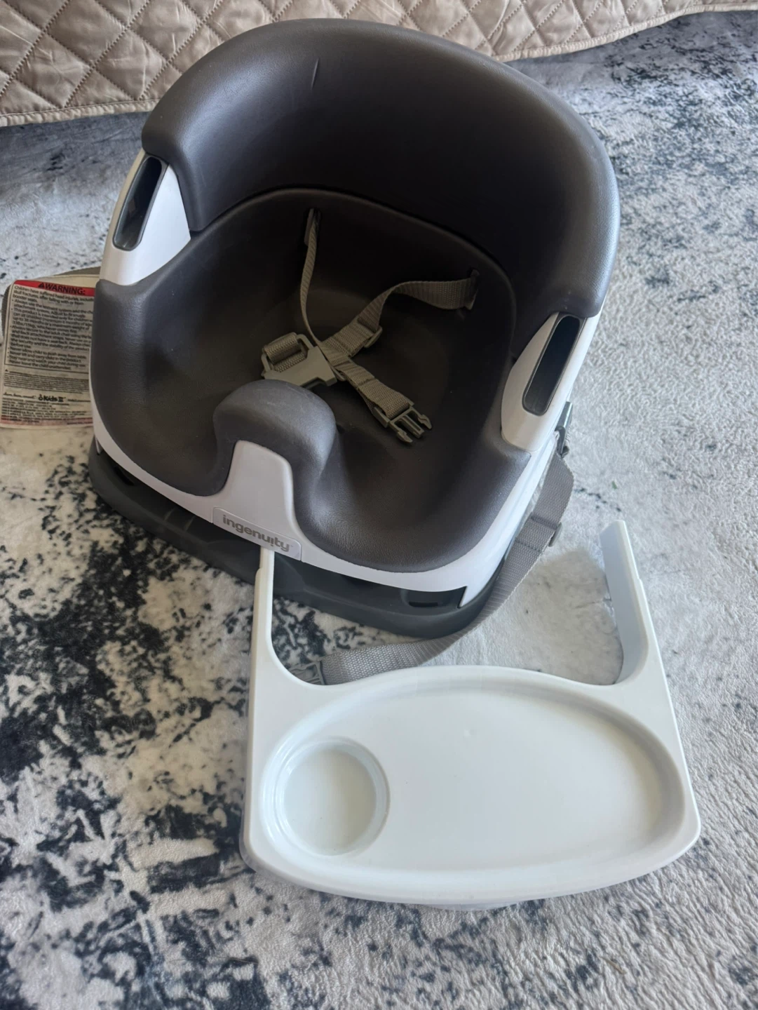 Ingenuity Baby Booster Seat with Tray - photo 2