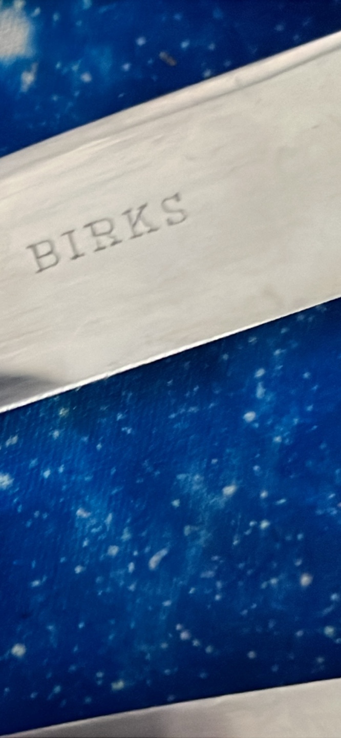 Birks Stainless Steel Steak Knives - Antler Handles - Set of 5 - photo 3