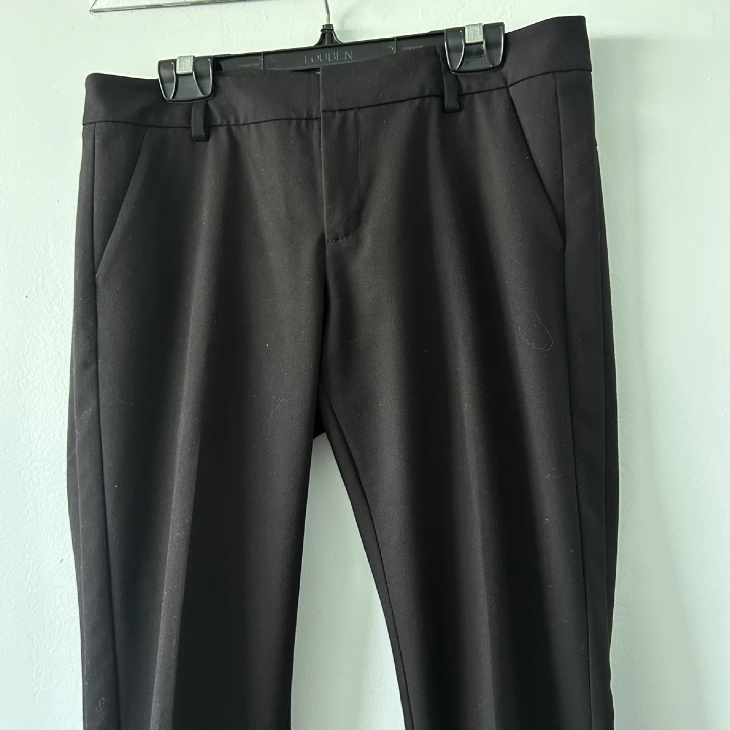 MEXX black mid rise straight leg trousers 36 - photo 2
