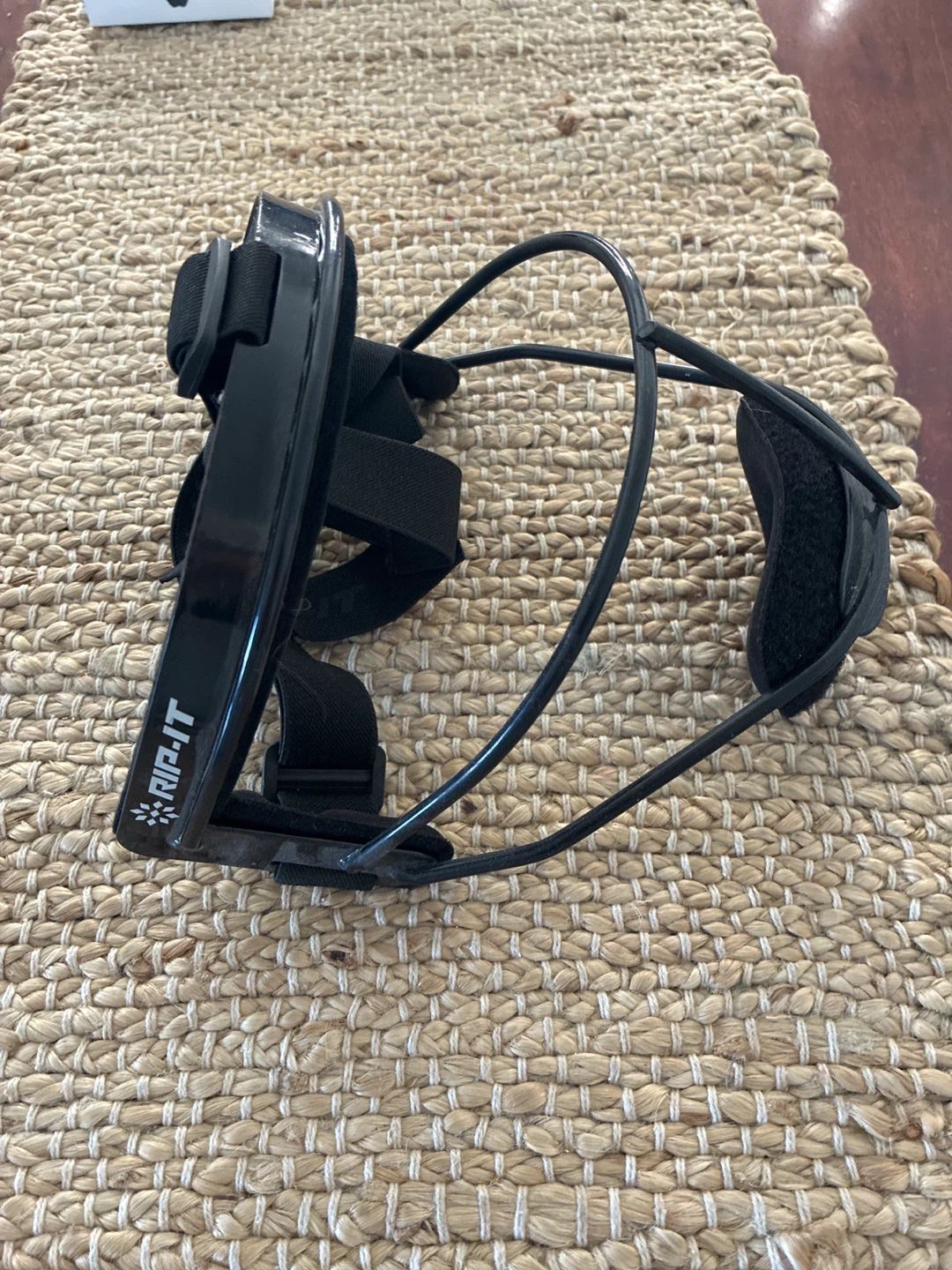 RIP-IT Black Softball Batting Helmet Mask - photo 2