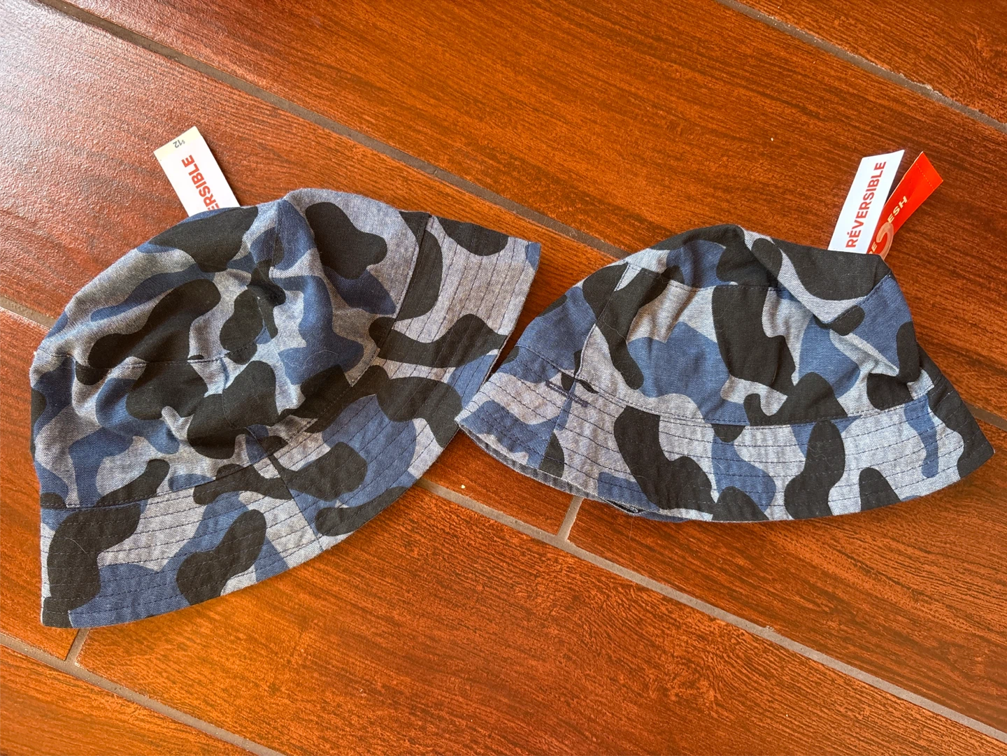 NWT Joe Fresh Toddler & Baby Matching Reversible Camo Bucket Hat