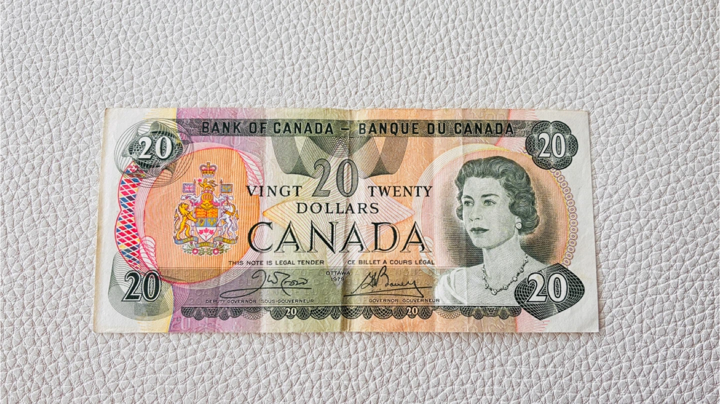 Bank of Canada 20 Dollar Bill-1979