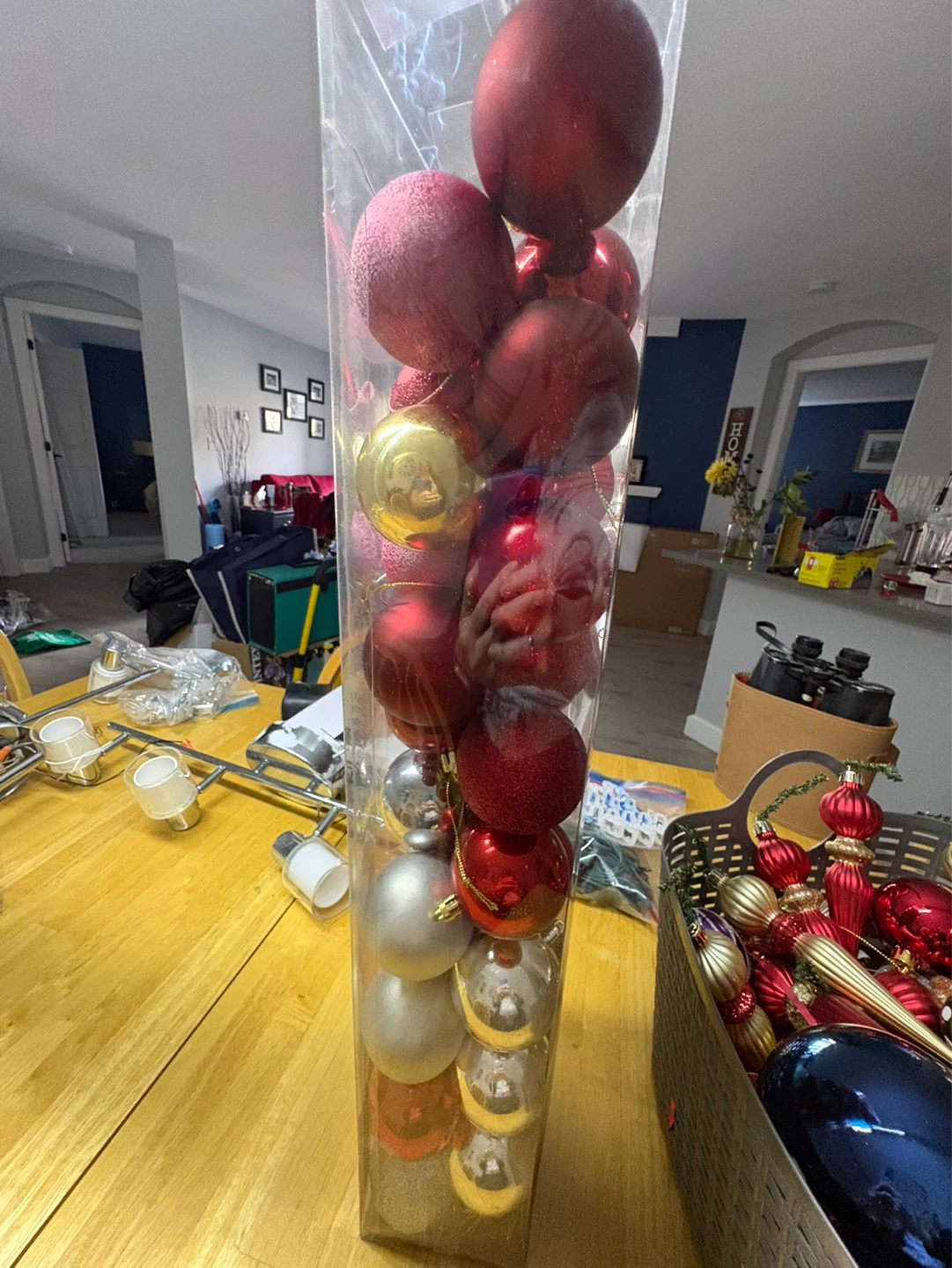 Christmas Ornaments - Red, Gold, Silver, and Blue - photo 4