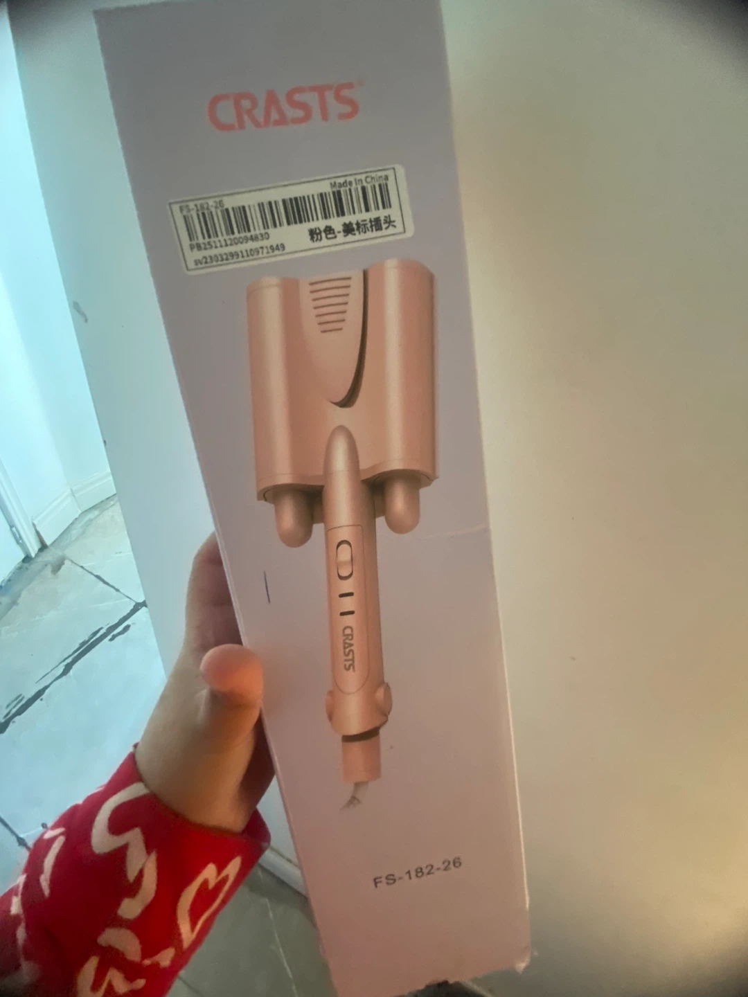 CRASTS Hair Curler Wavy Iron - photo 2