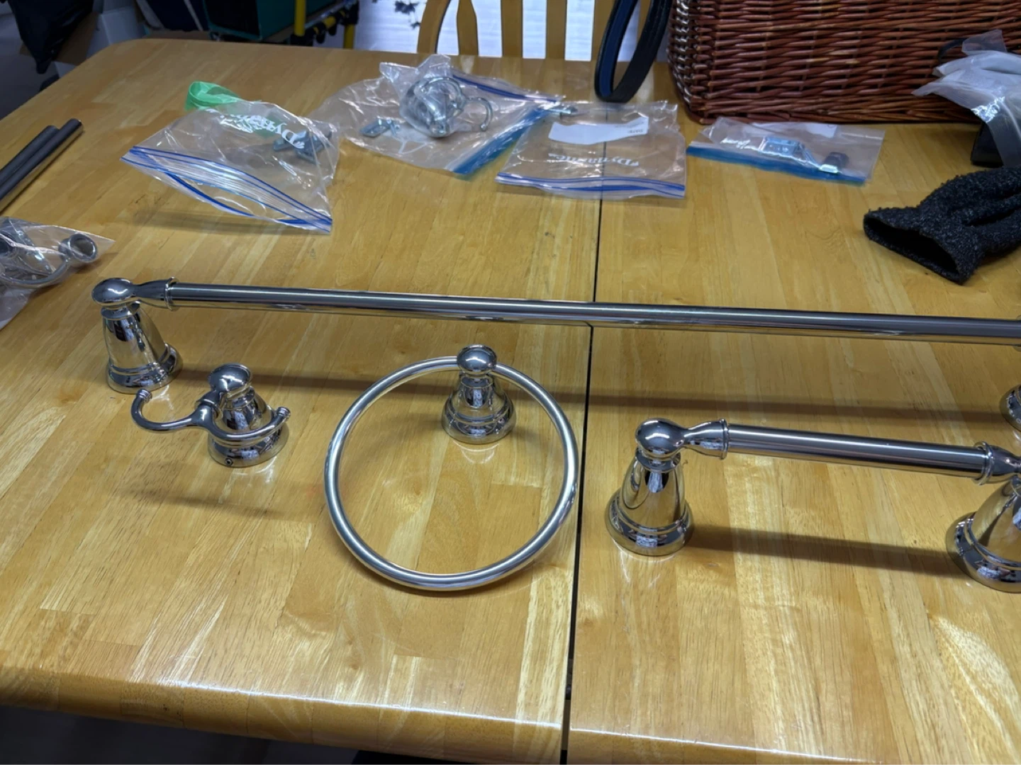 Chrome Bathroom lights & Bathroom Fixture Set - photo 2