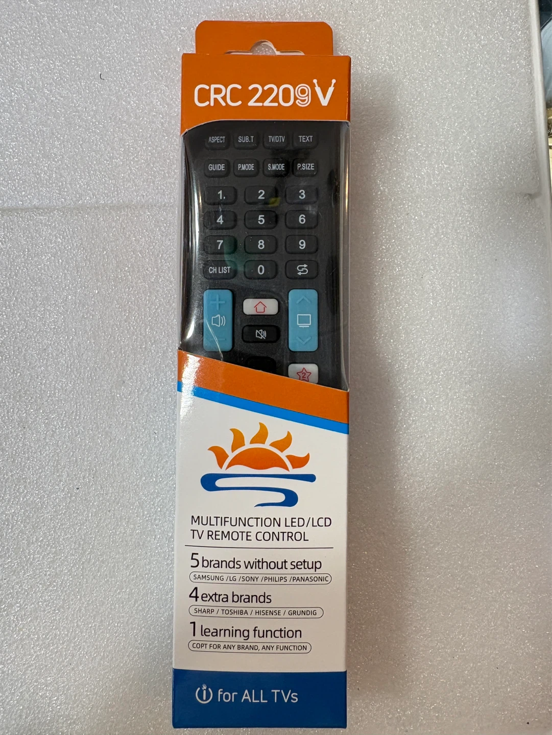 CRC 2209V Multifunction LED/LCD TV Remote Control