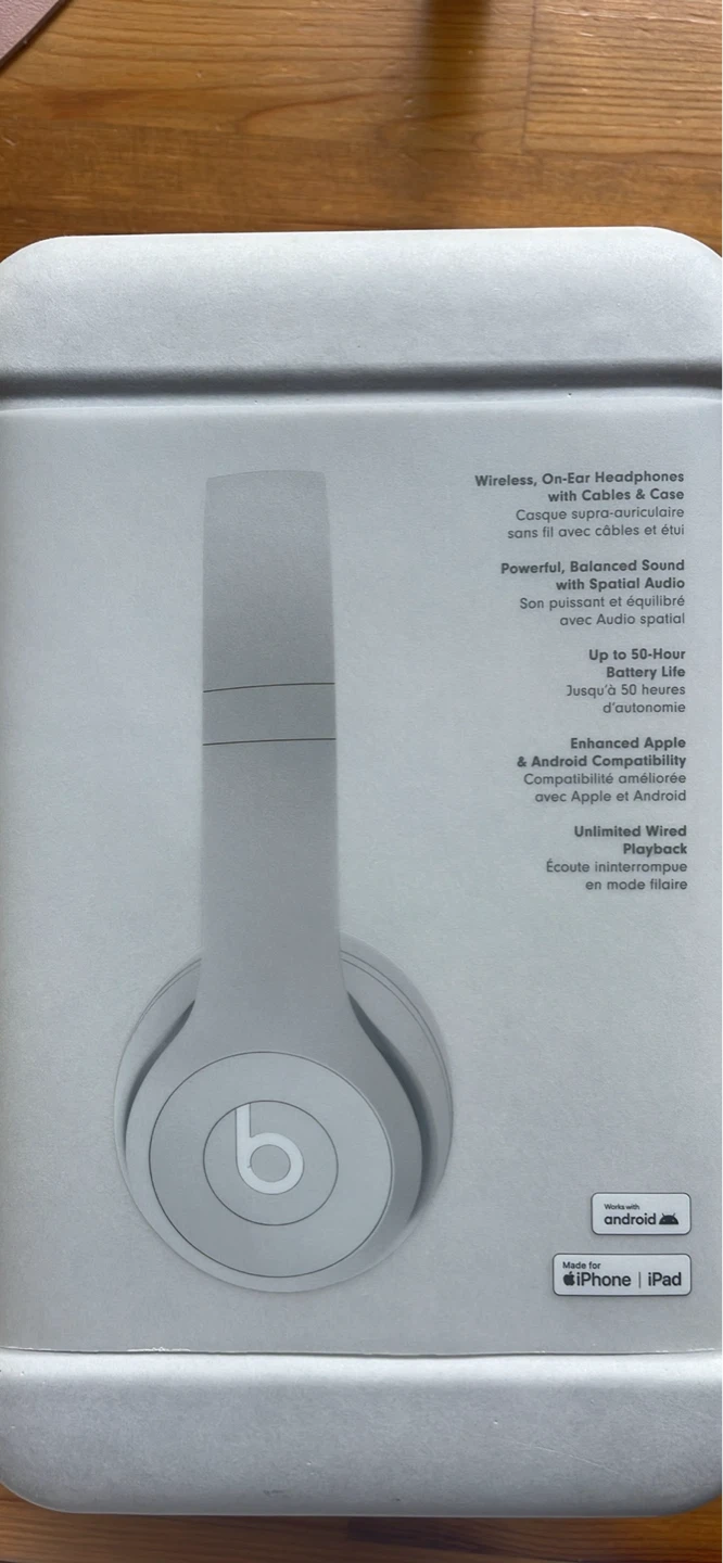 Beats Solo 4 Matte Grey Wireless Headphones - photo 3