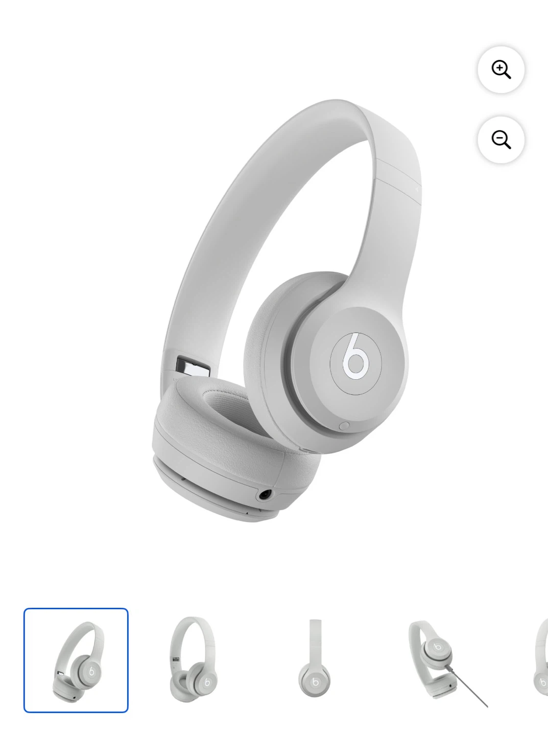 Beats Solo 4 Matte Grey Wireless Headphones