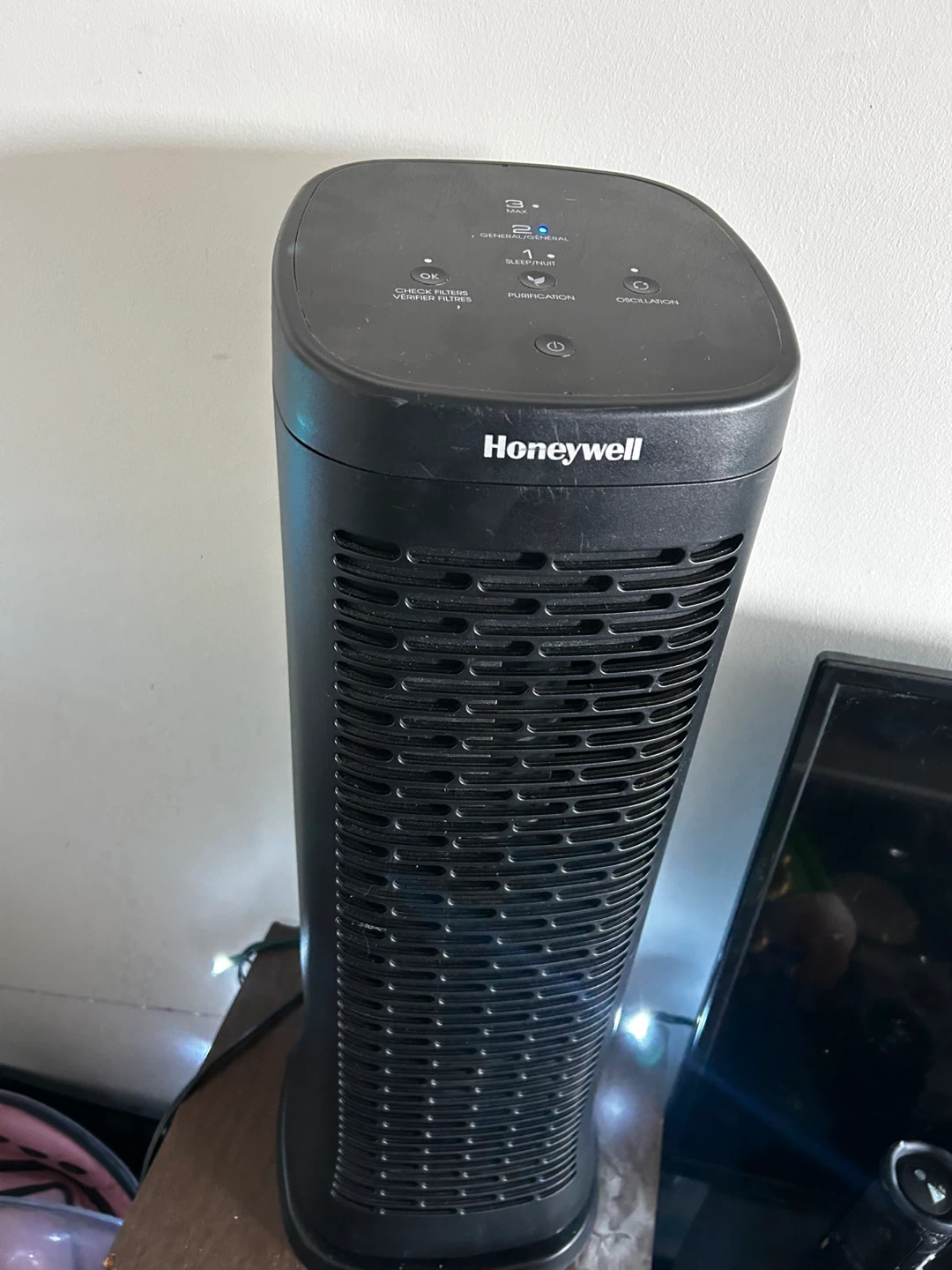 Honeywell AirGenius 3 Tower Air Purifier HFD-303C