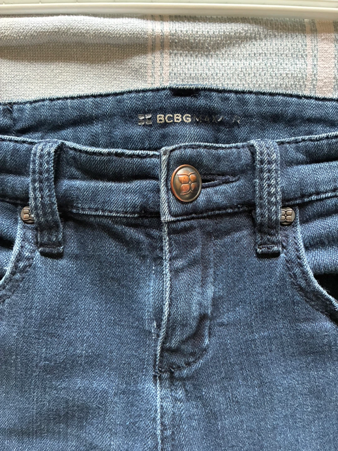 BCBGMAXAZRIA Blue Denim Jeans - photo 4
