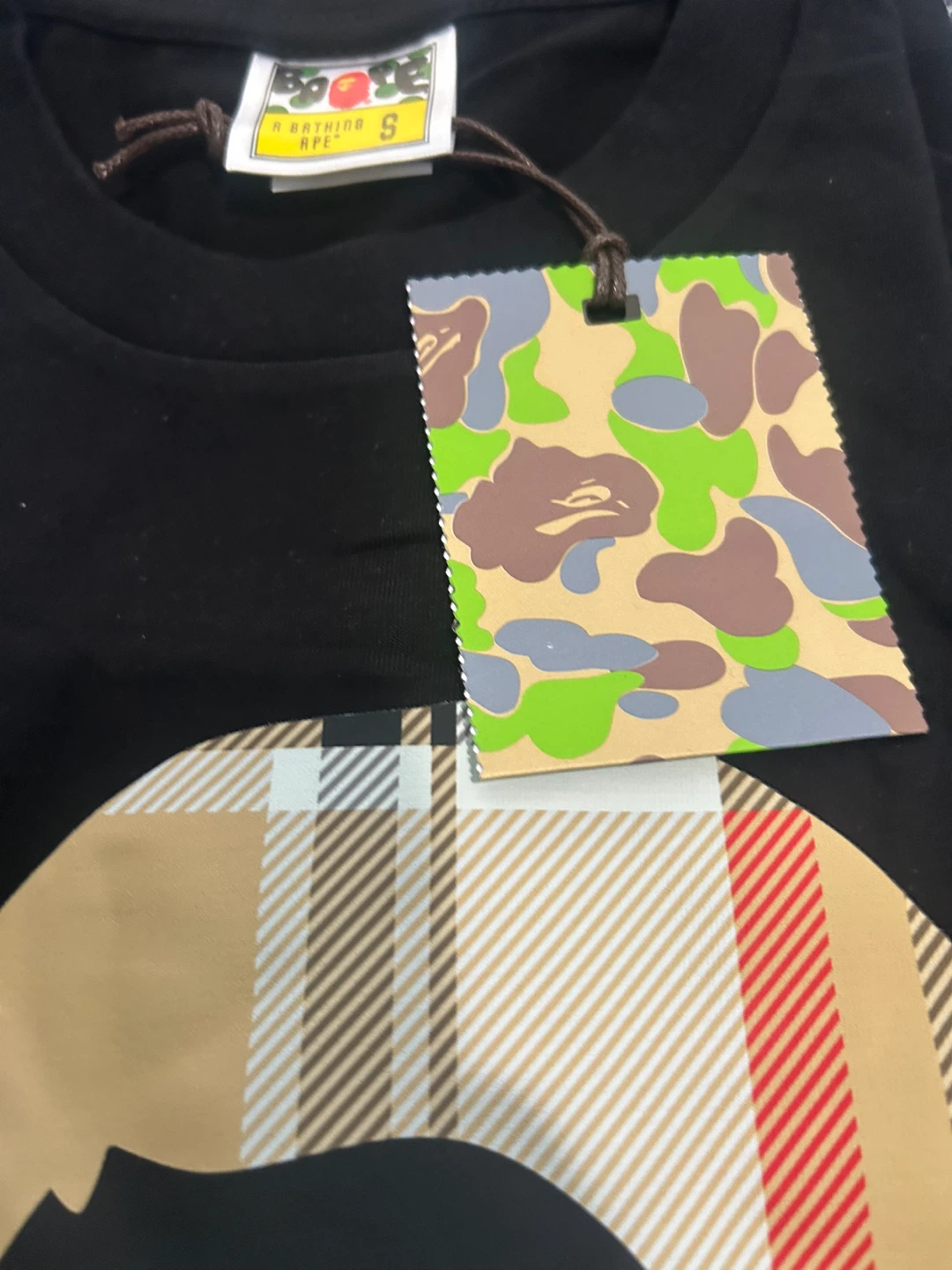 Black bape tee shirt - photo 2