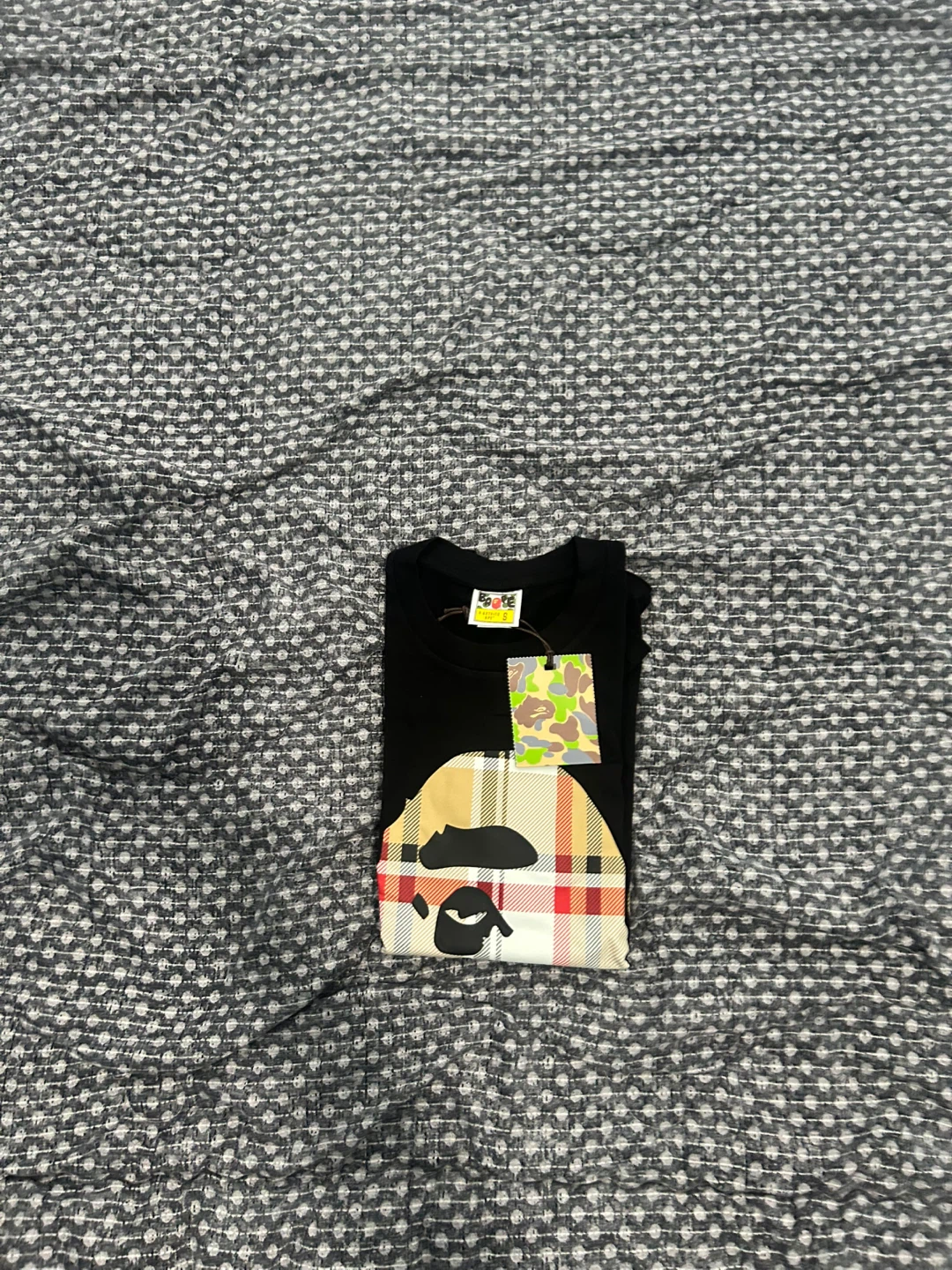 Black bape tee shirt - photo 3