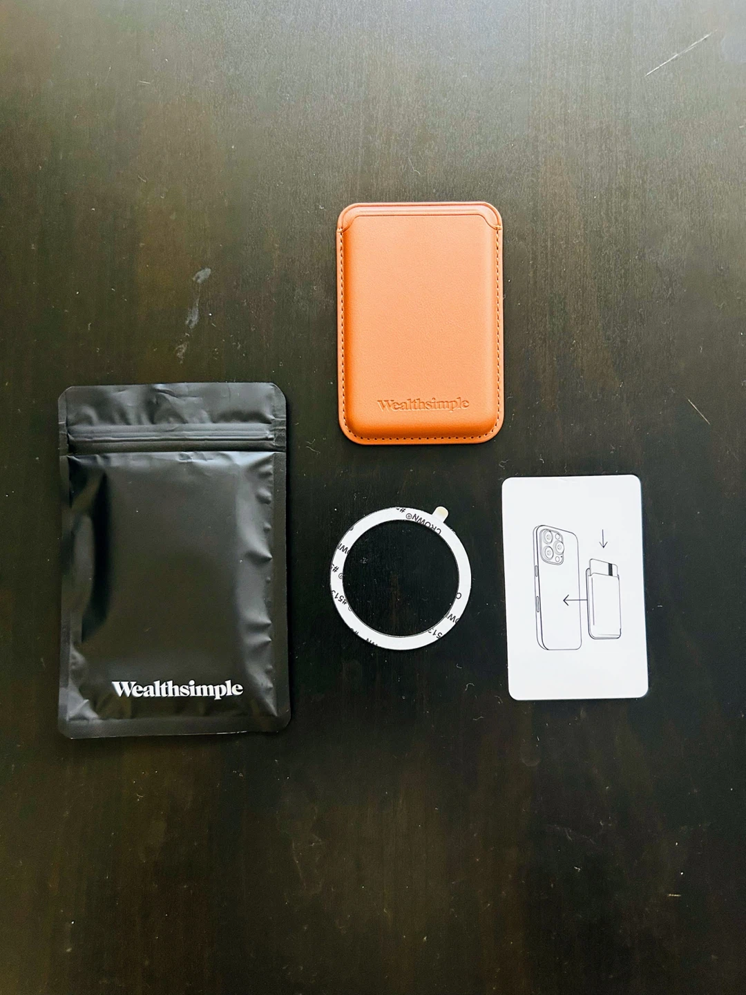 Wealthsimple Magnetic Card Holder
