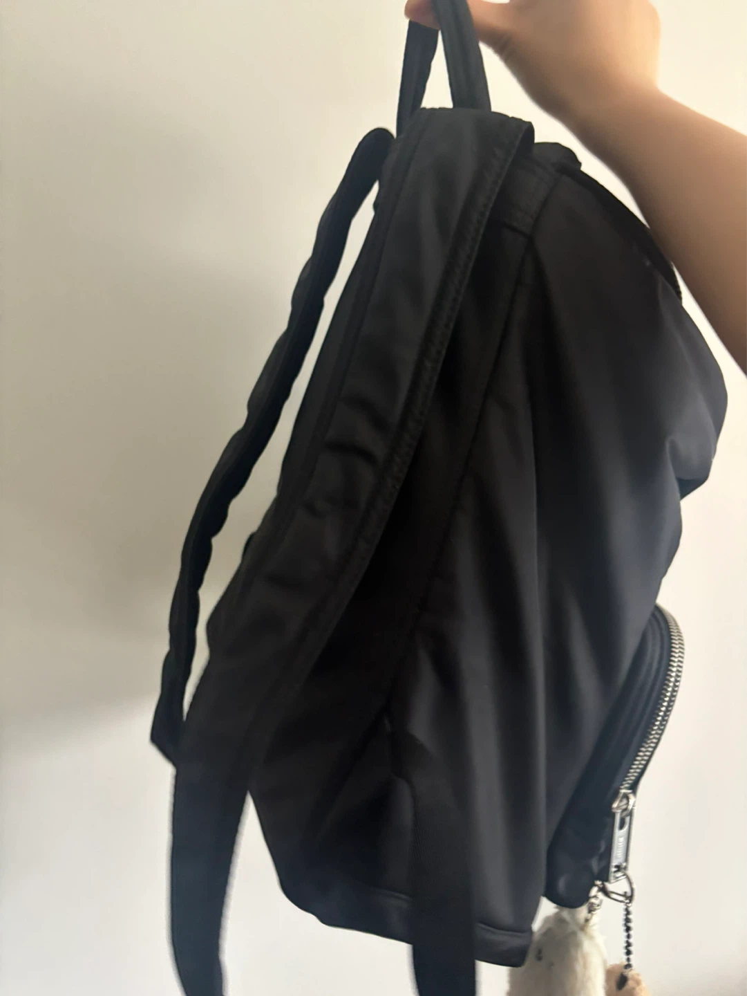 Burberry London England Black Nylon Backpack - photo 2