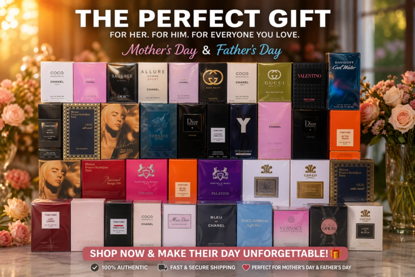 Assorted Designer Perfume - Various Brands & Scents