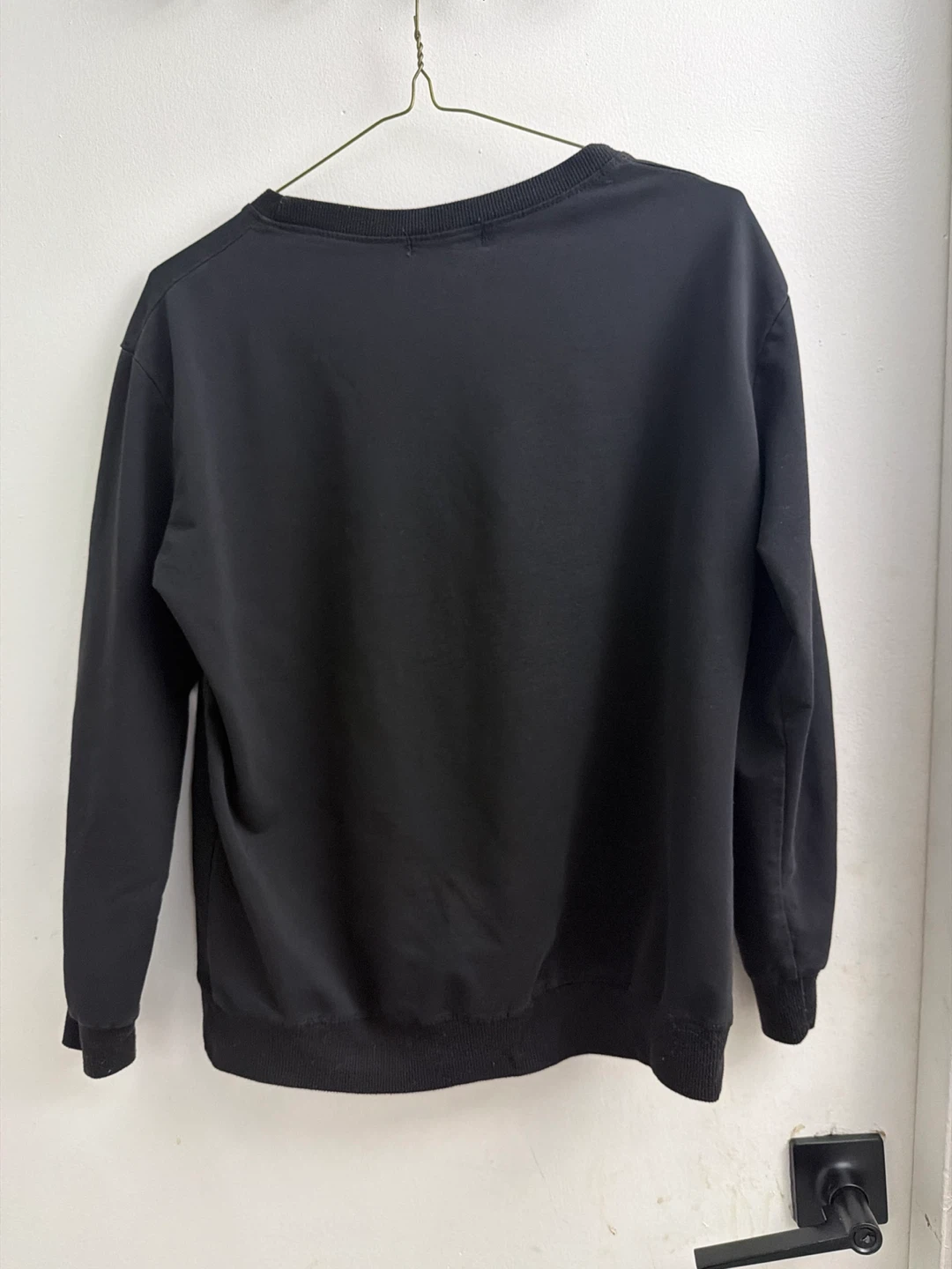 L.Lady Black Sweatshirt Sequin Design - photo 2