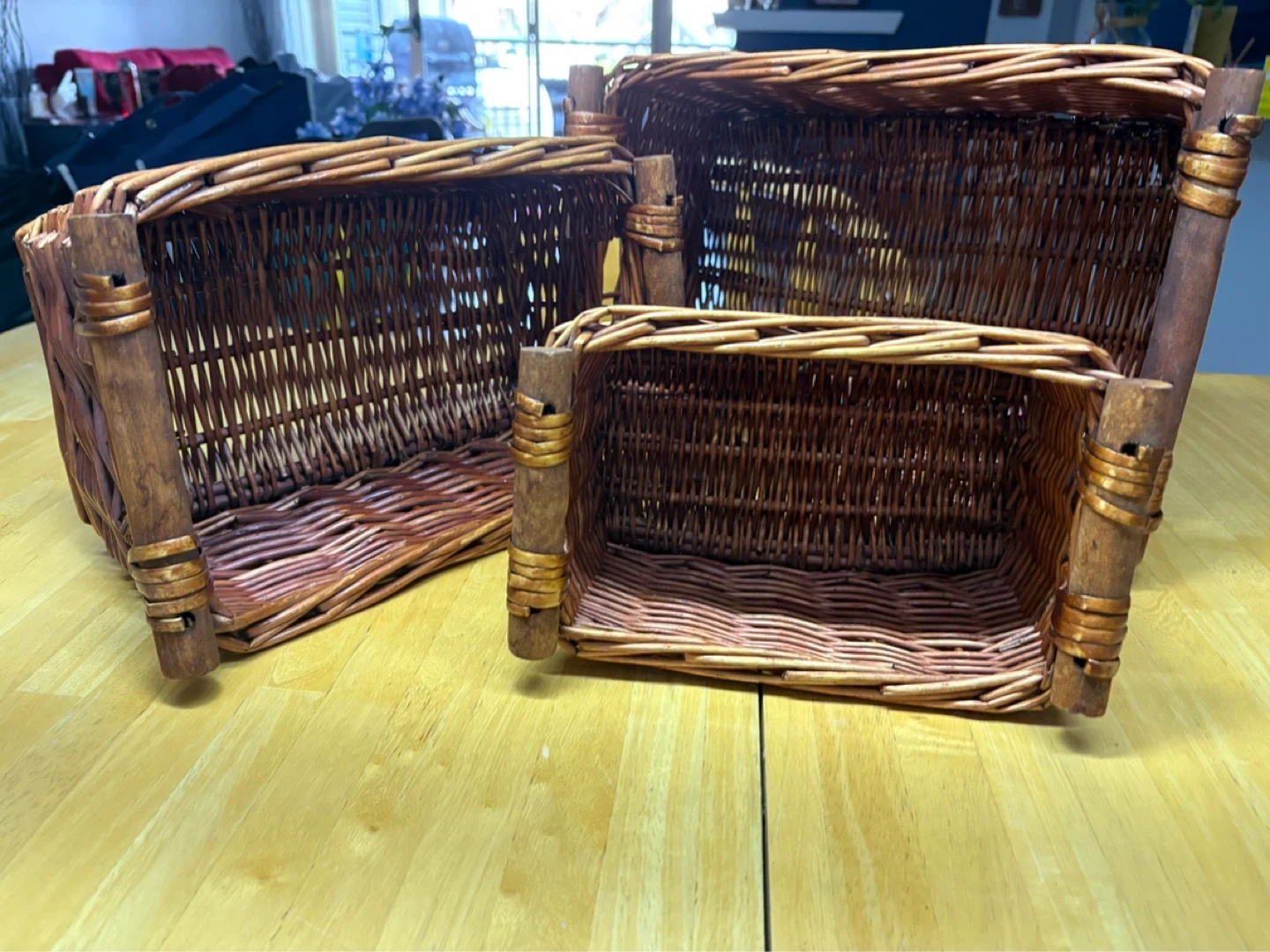Wicker Basket Set (3 Tier)