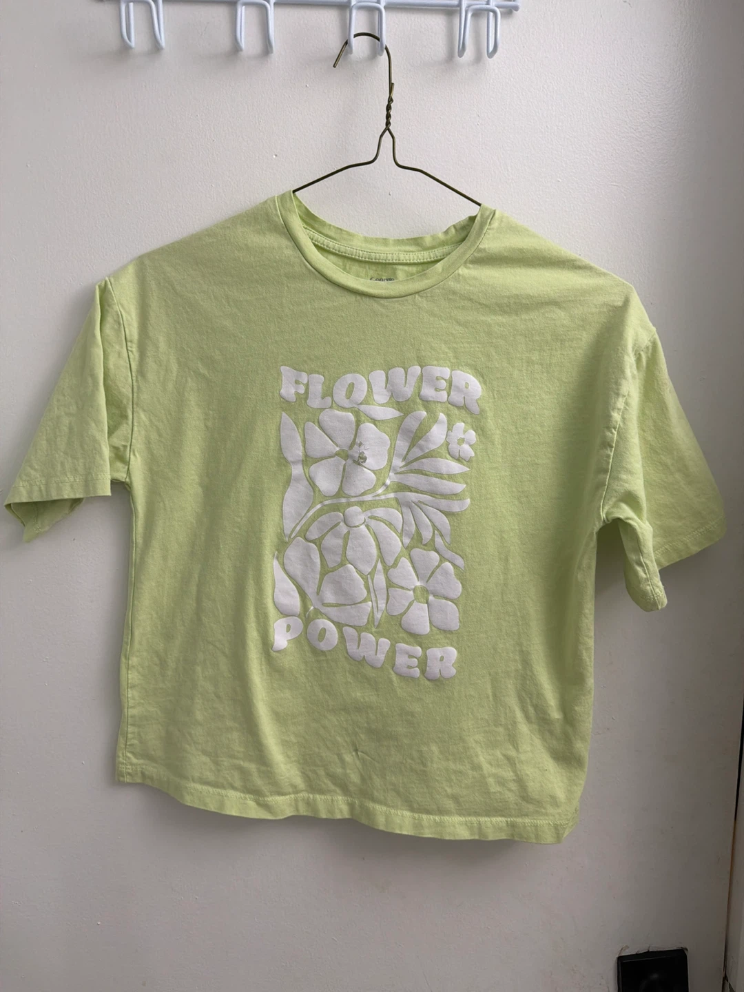 George "Flower Power" T-Shirt - M/M (7-8)