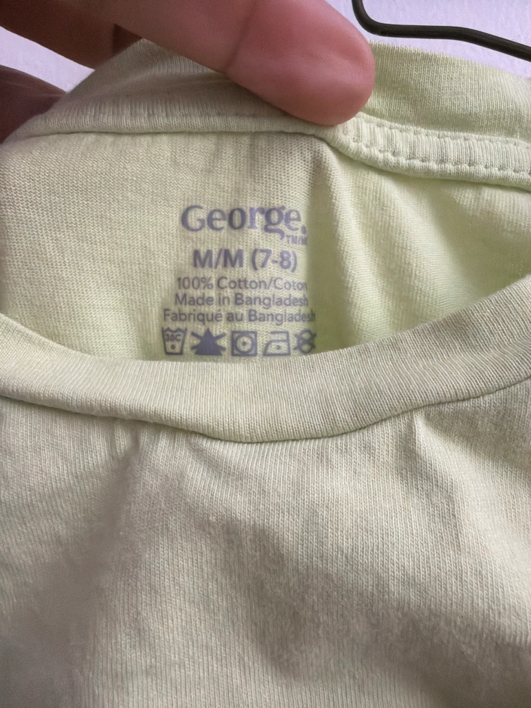 George "Flower Power" T-Shirt - M/M (7-8) - photo 2