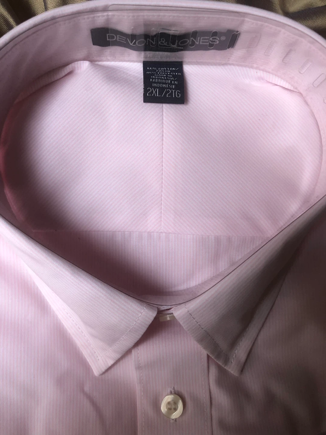 Pink Striped Dress Shirt 2XL - photo 2