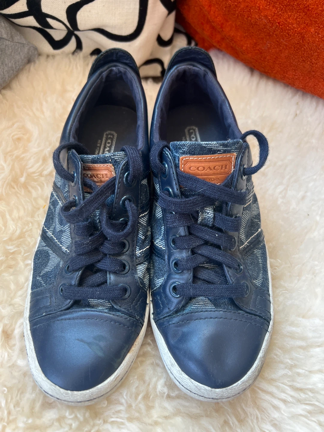 Coach Denim Sneakers - photo 2
