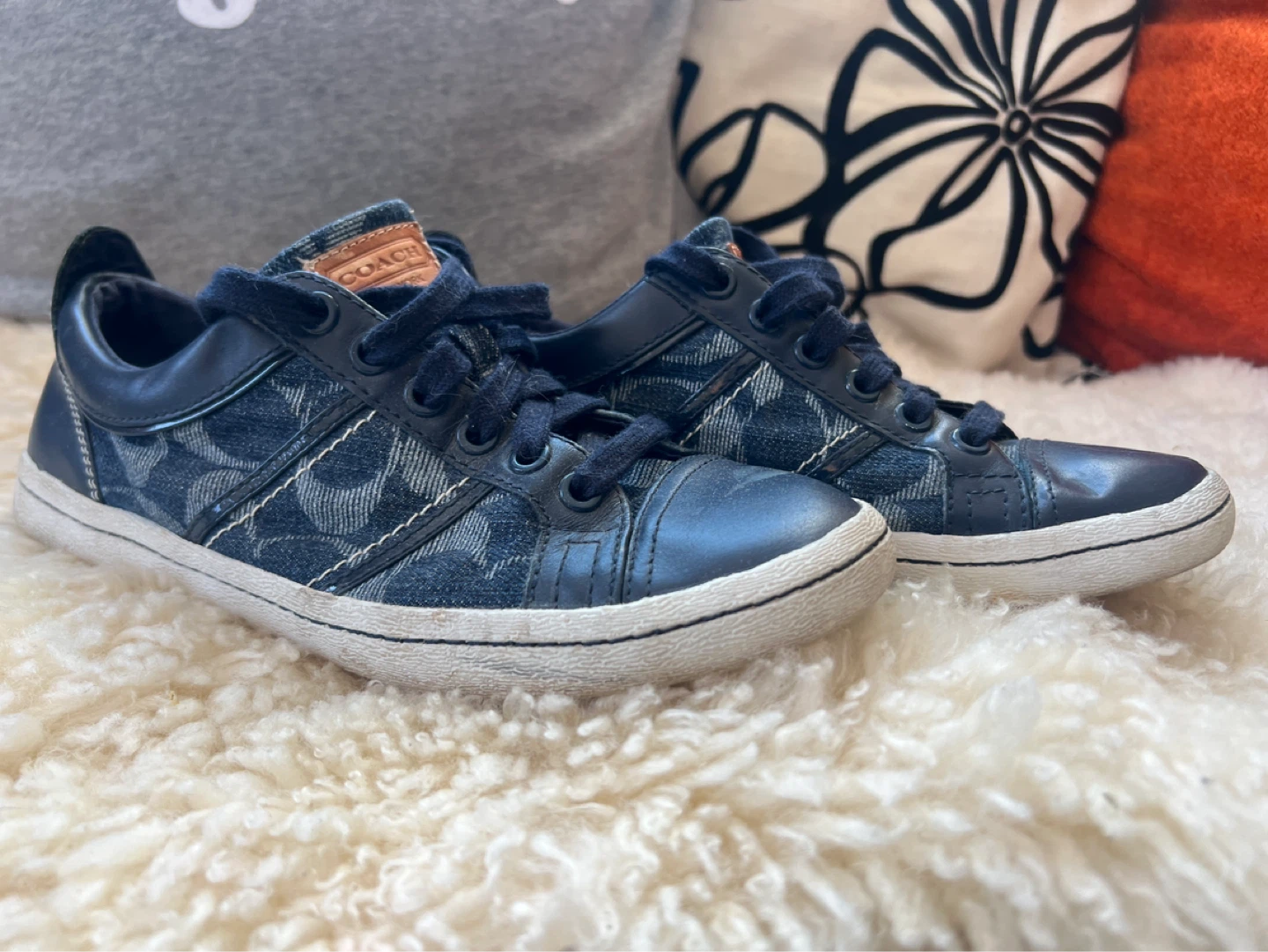 Coach Denim Sneakers