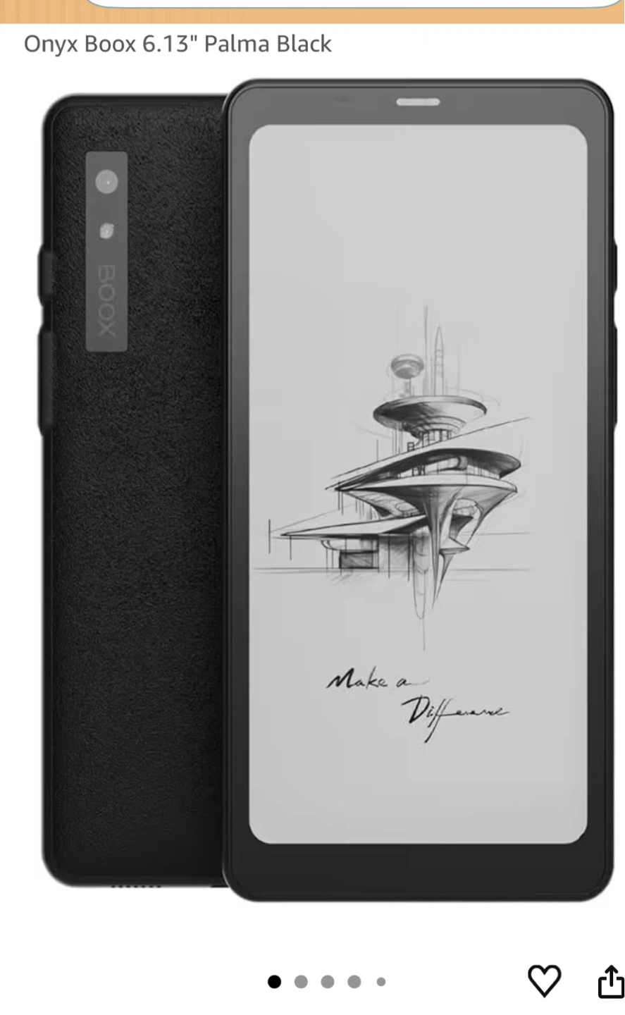 BOOX Palma eReader Black - photo 3