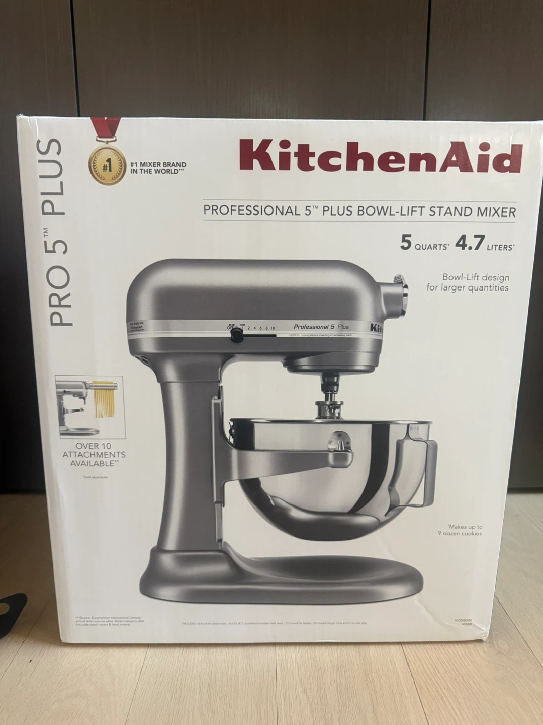 KitchenAid Professional 5 Plus Bowl-Lift Stand Mixer - Silver - photo 4