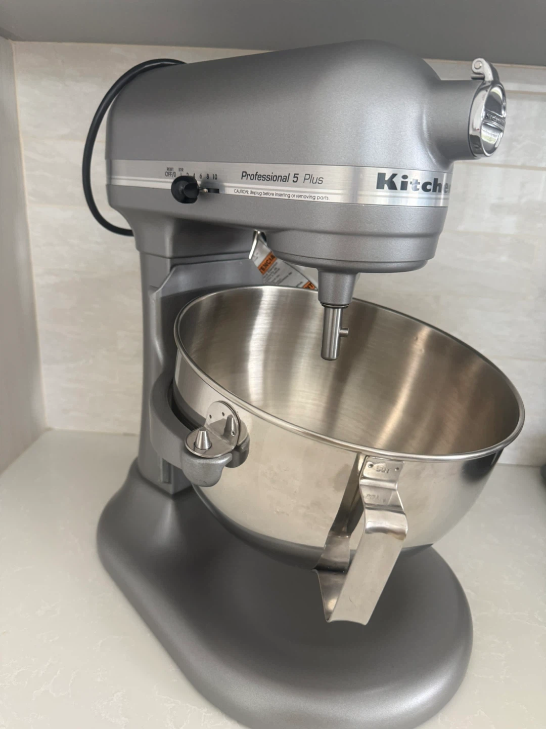 KitchenAid Professional 5 Plus Bowl-Lift Stand Mixer - Silver - photo 3
