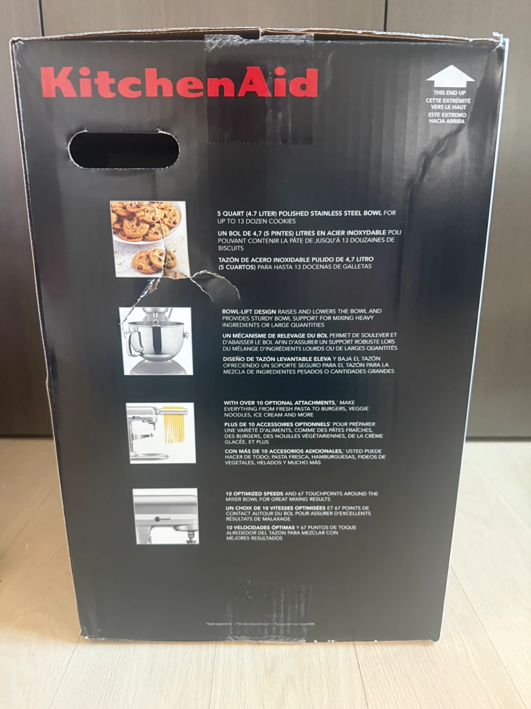 KitchenAid Professional 5 Plus Bowl-Lift Stand Mixer - Silver - photo 5