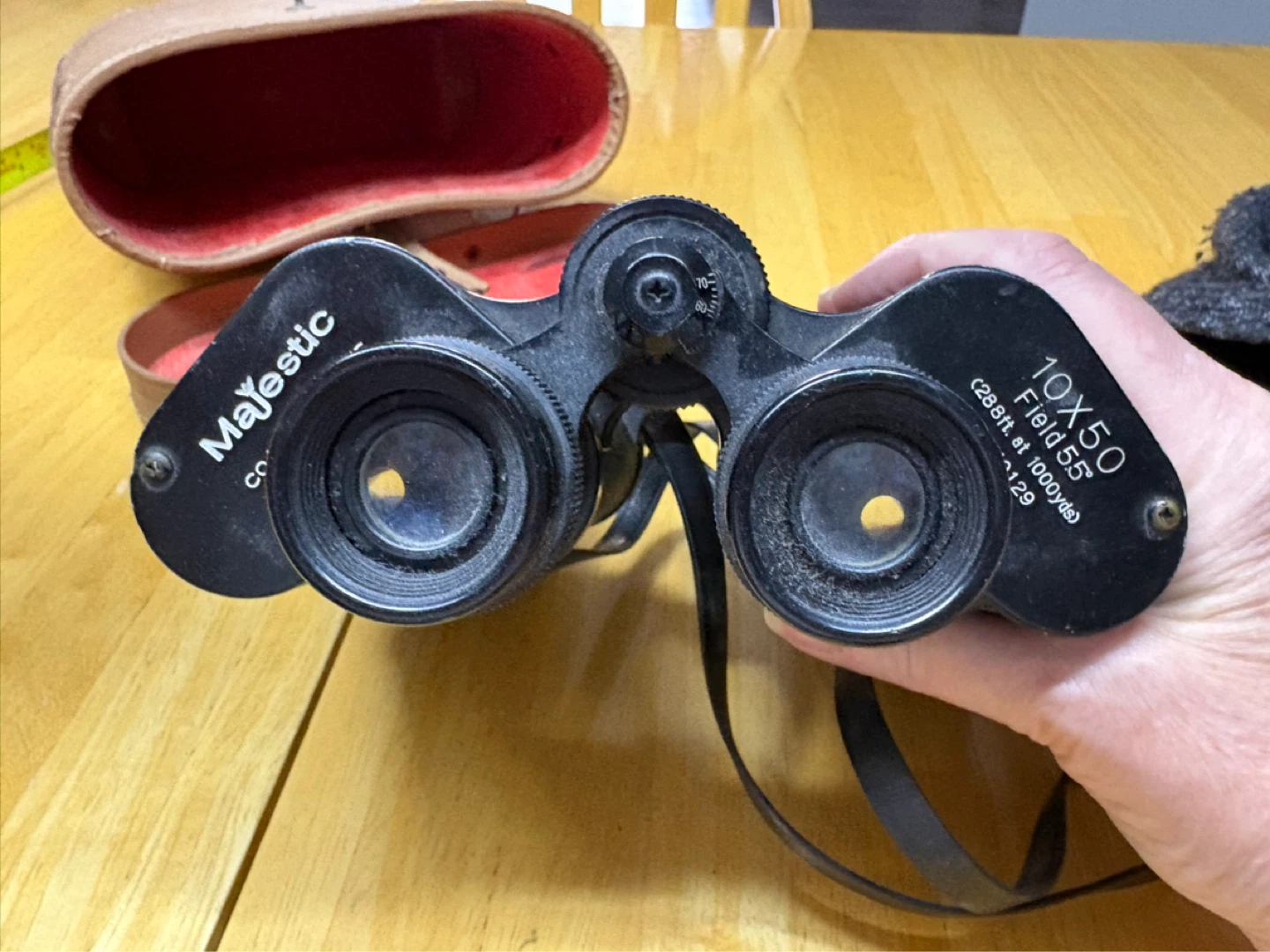 Majestic 10x50 Binoculars with Case