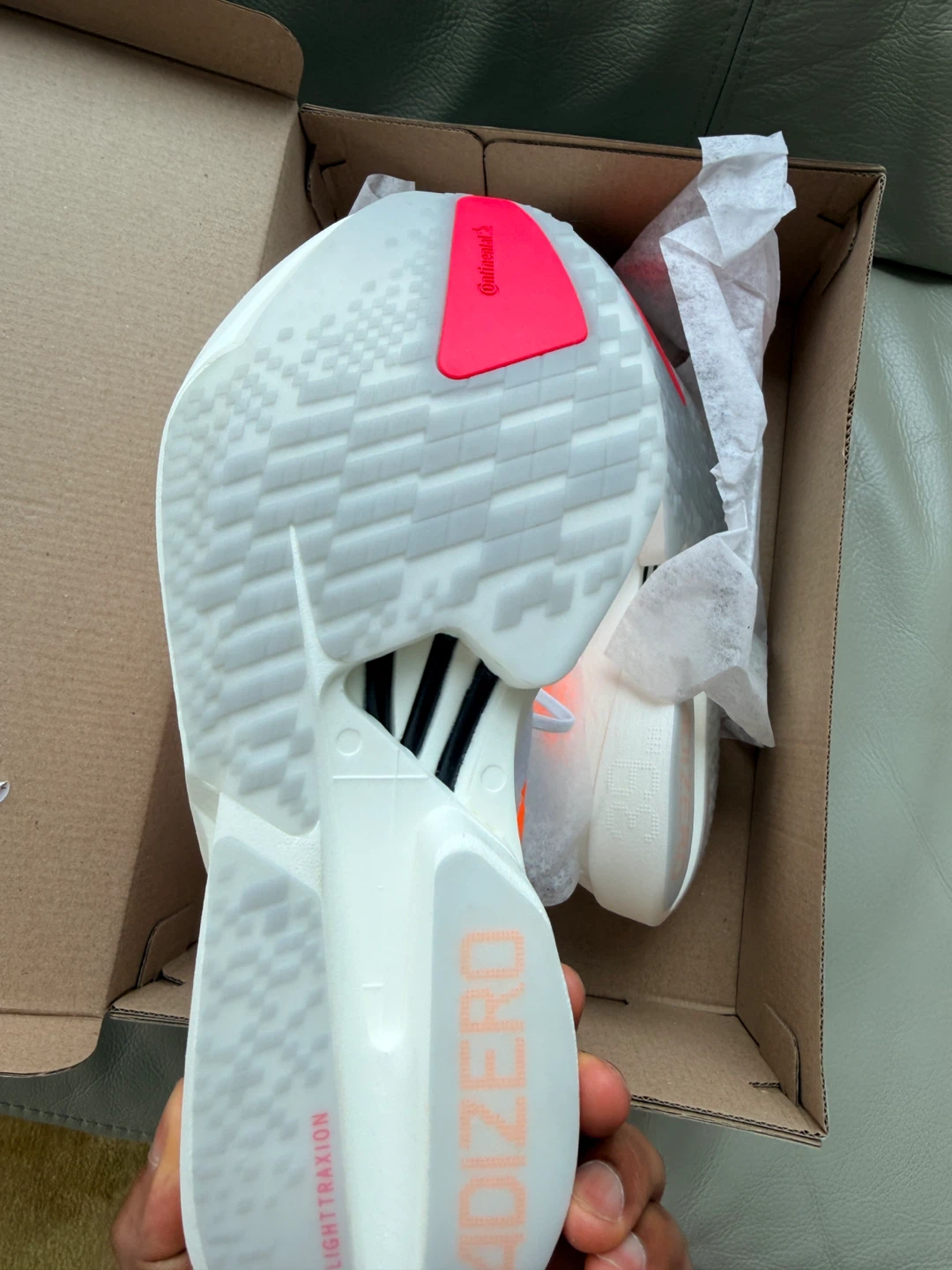 Men’s Adidas Adizero Pro 4 Running Shoes - photo 3