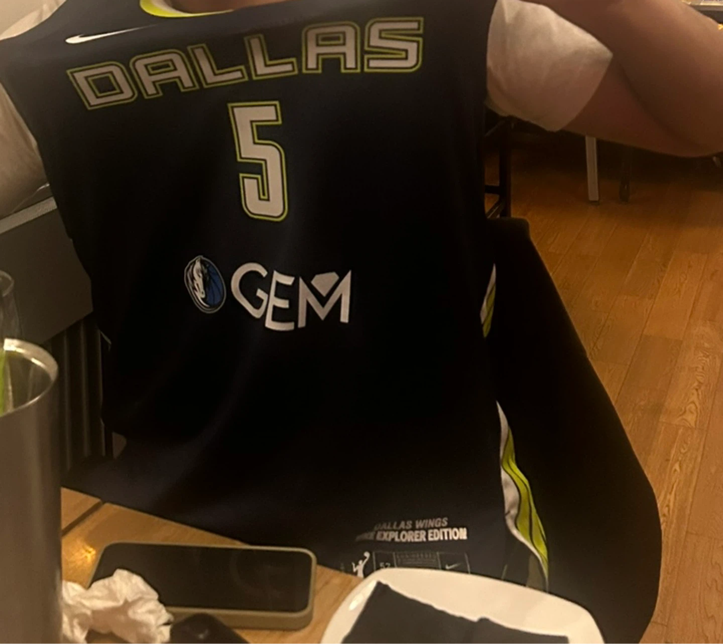 Paige bueckers Dallas wings Nike Explorer Edition Jersey #5