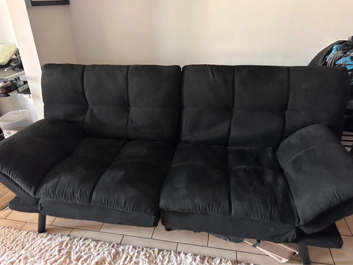 Black Futon Sofa