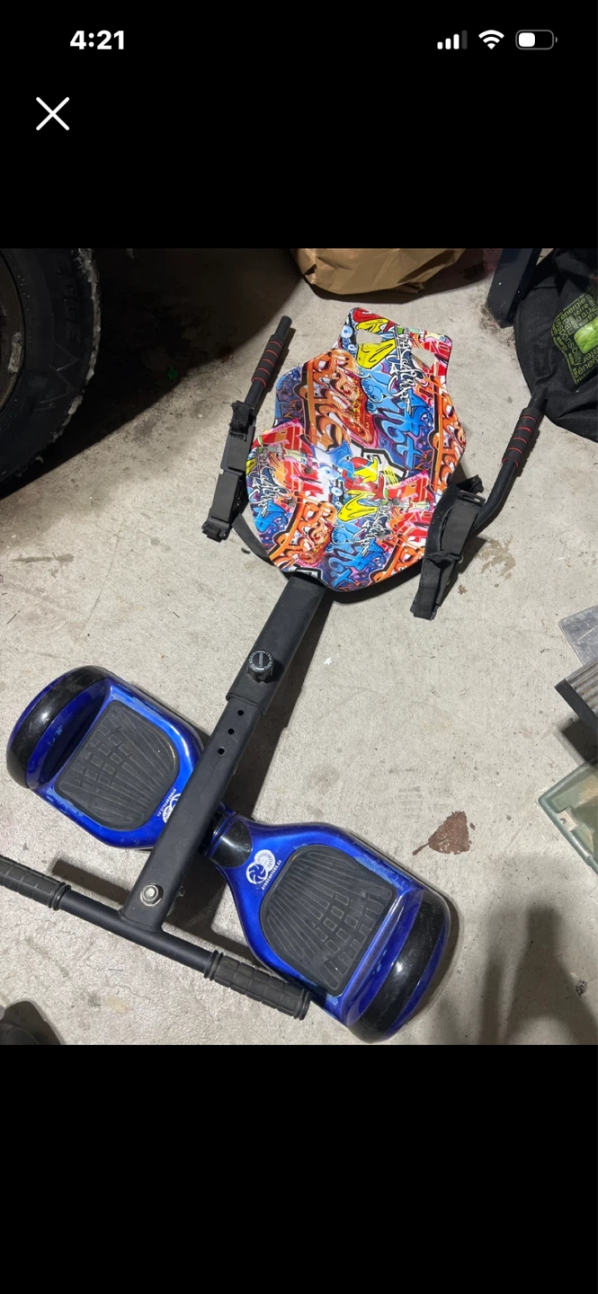 Hoverboard and Seat Attachment