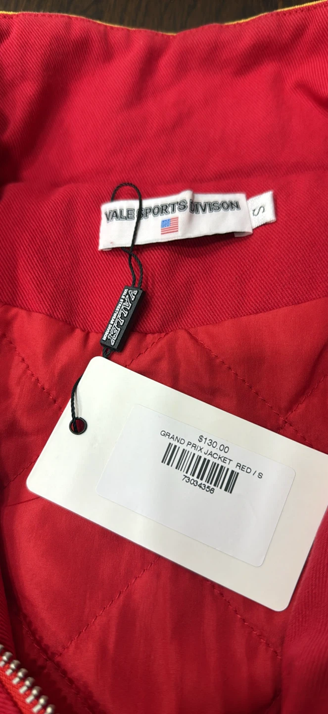 VALE SPORTS DIVISION Grand Prix Jacket Red S - photo 2