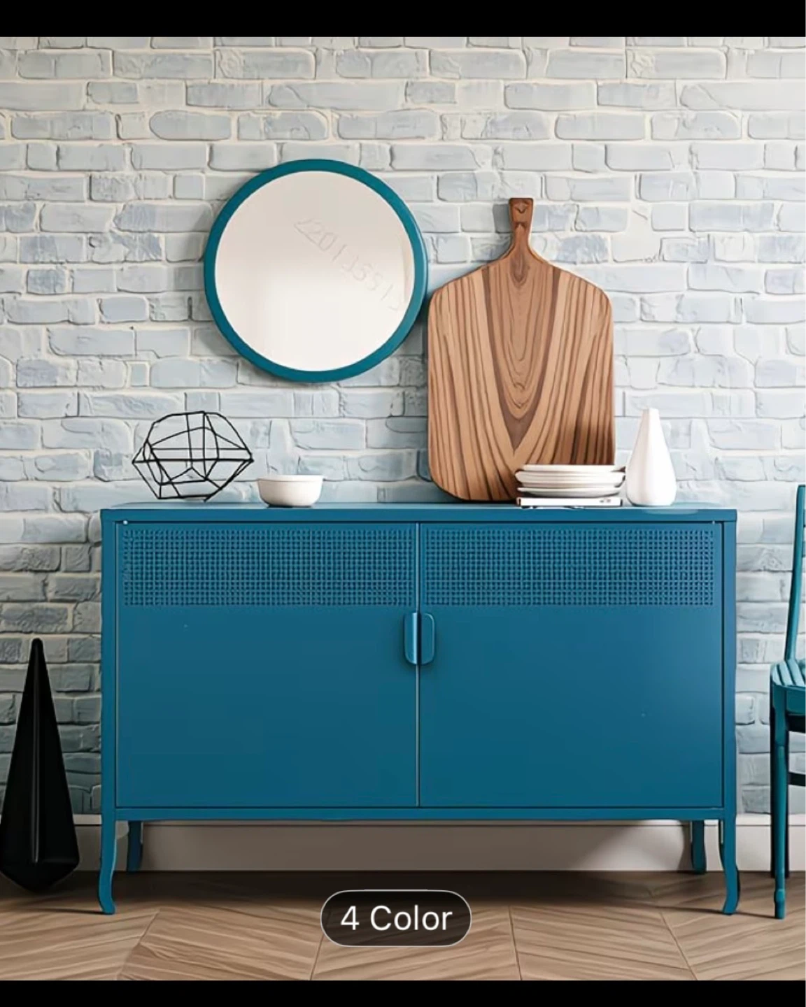 Metal 2-Door Storage Cabinet - photo 5