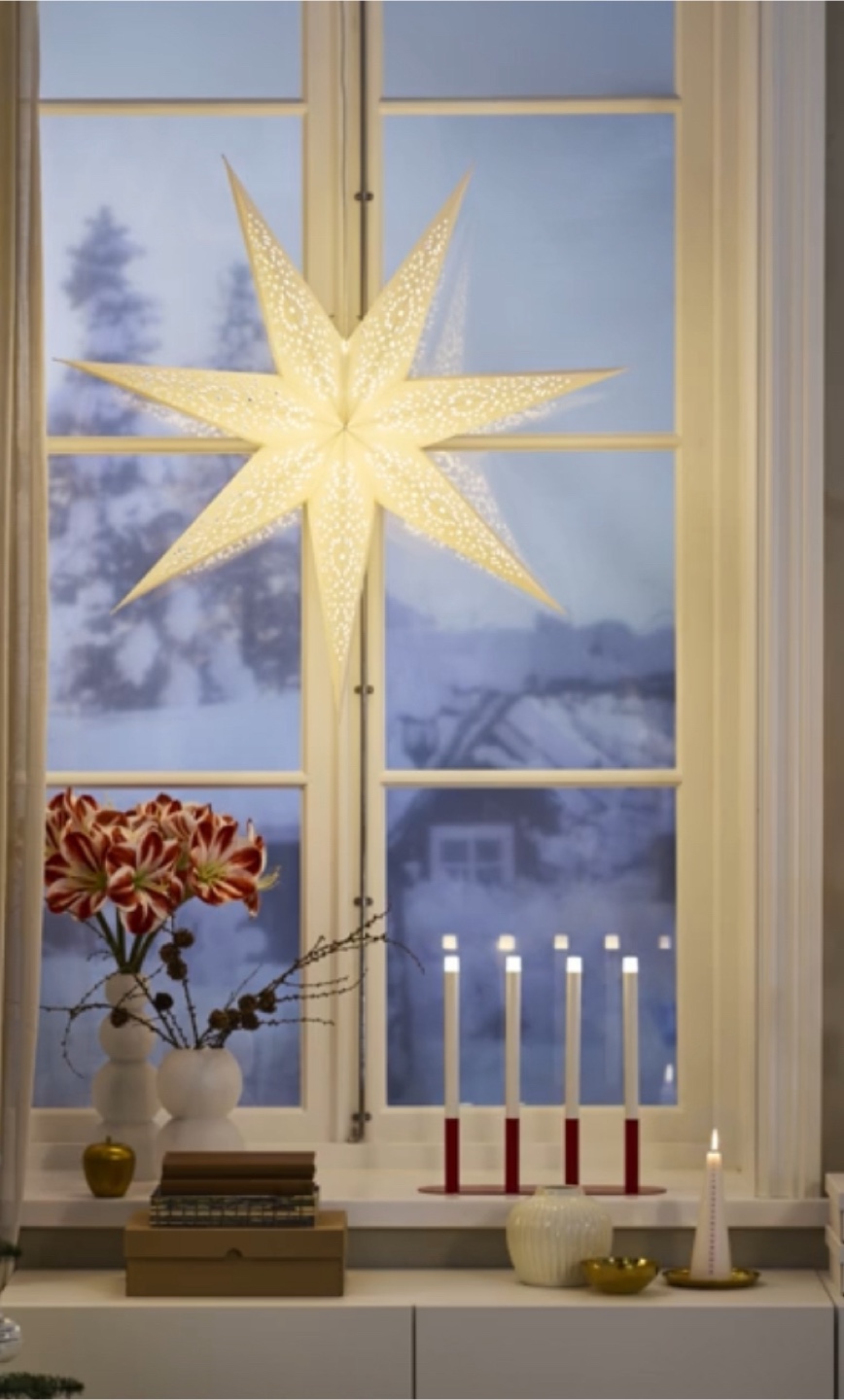 Paper Star Lantern - Grey Pattern - photo 3