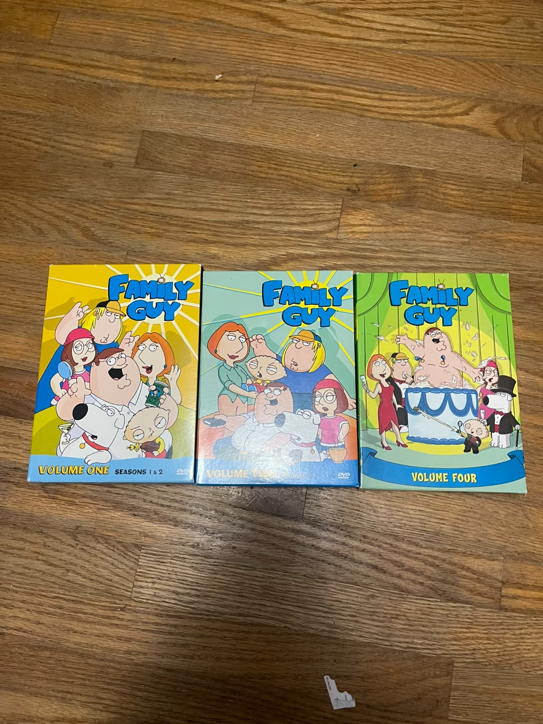 Family Guy DVD Volumes 1, 2 & 4